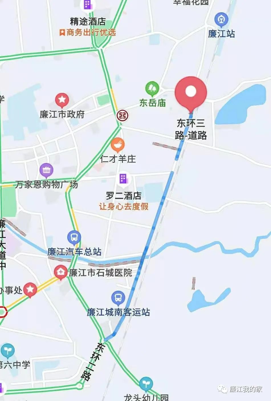 廉江東環(huán)大道科技升級(jí)，重塑未來(lái)交通，暢享生活新篇章